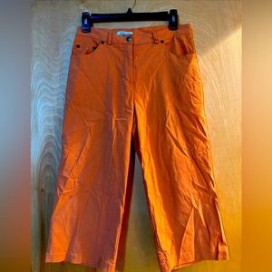 Yessica c&a Europe uk brand tangerine stretch capri